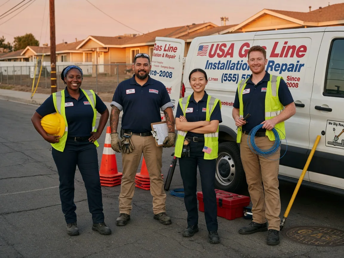 Gas Line Installation company in Rembrandt, IA